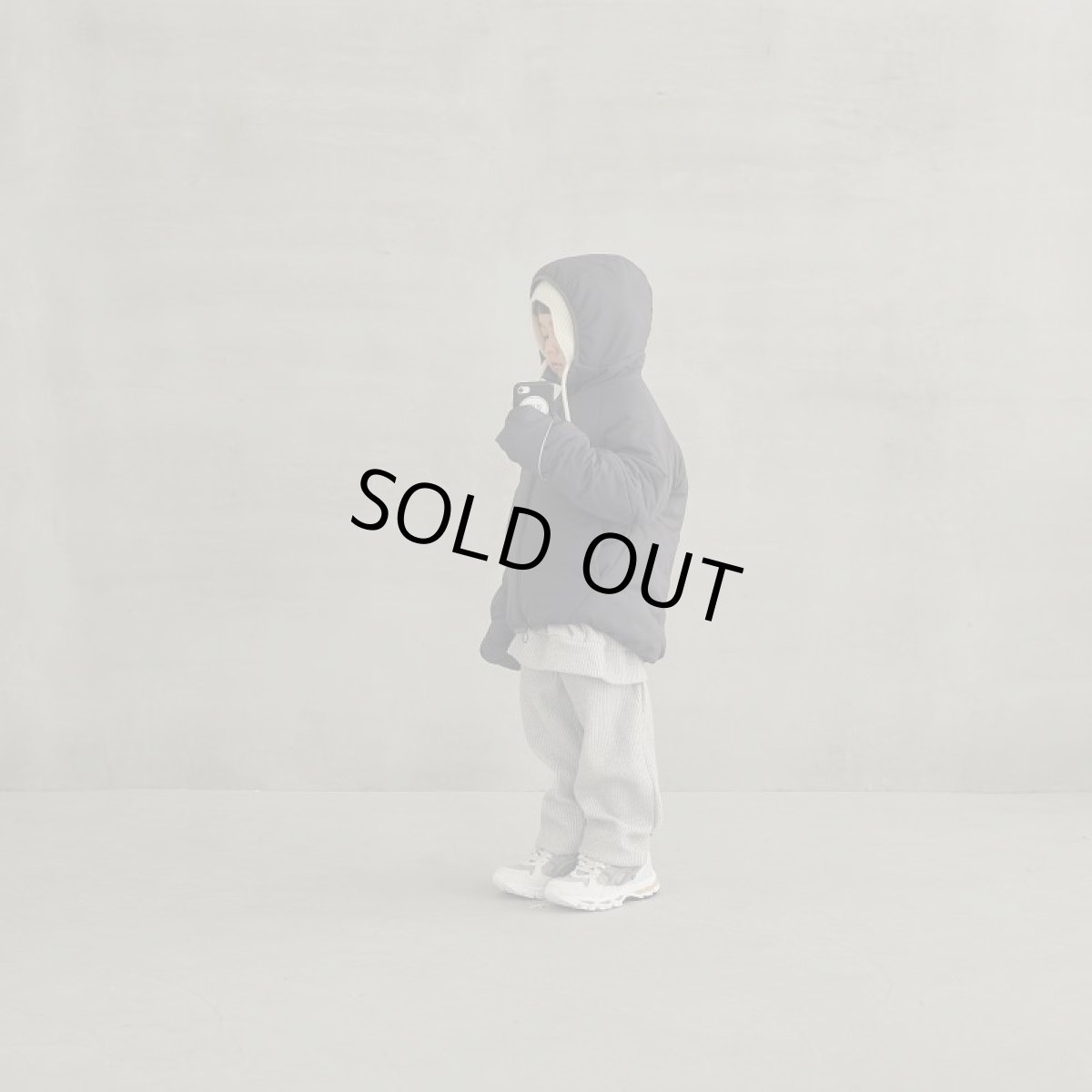 画像5: MOUNTEN. マウンテン 子供服 air mitten blouson【charcoal】【145-155cm】 (5)