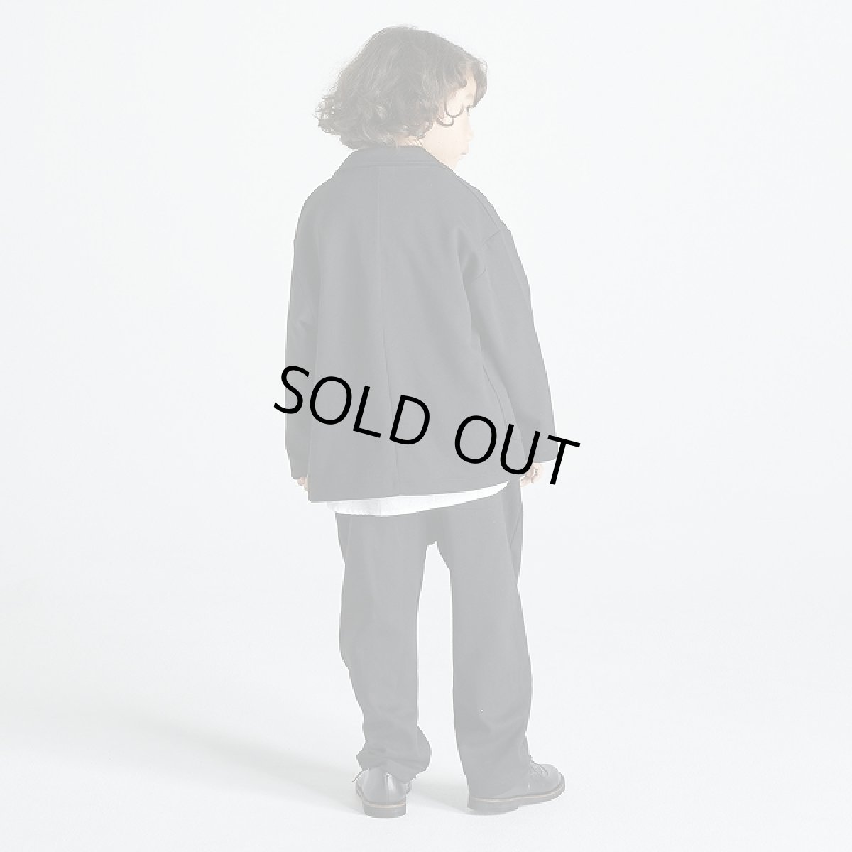 画像2: GENERATOR ジェネレーター T/Cポンチスーツ【BK/ブラック】【120-160cm】 (2)