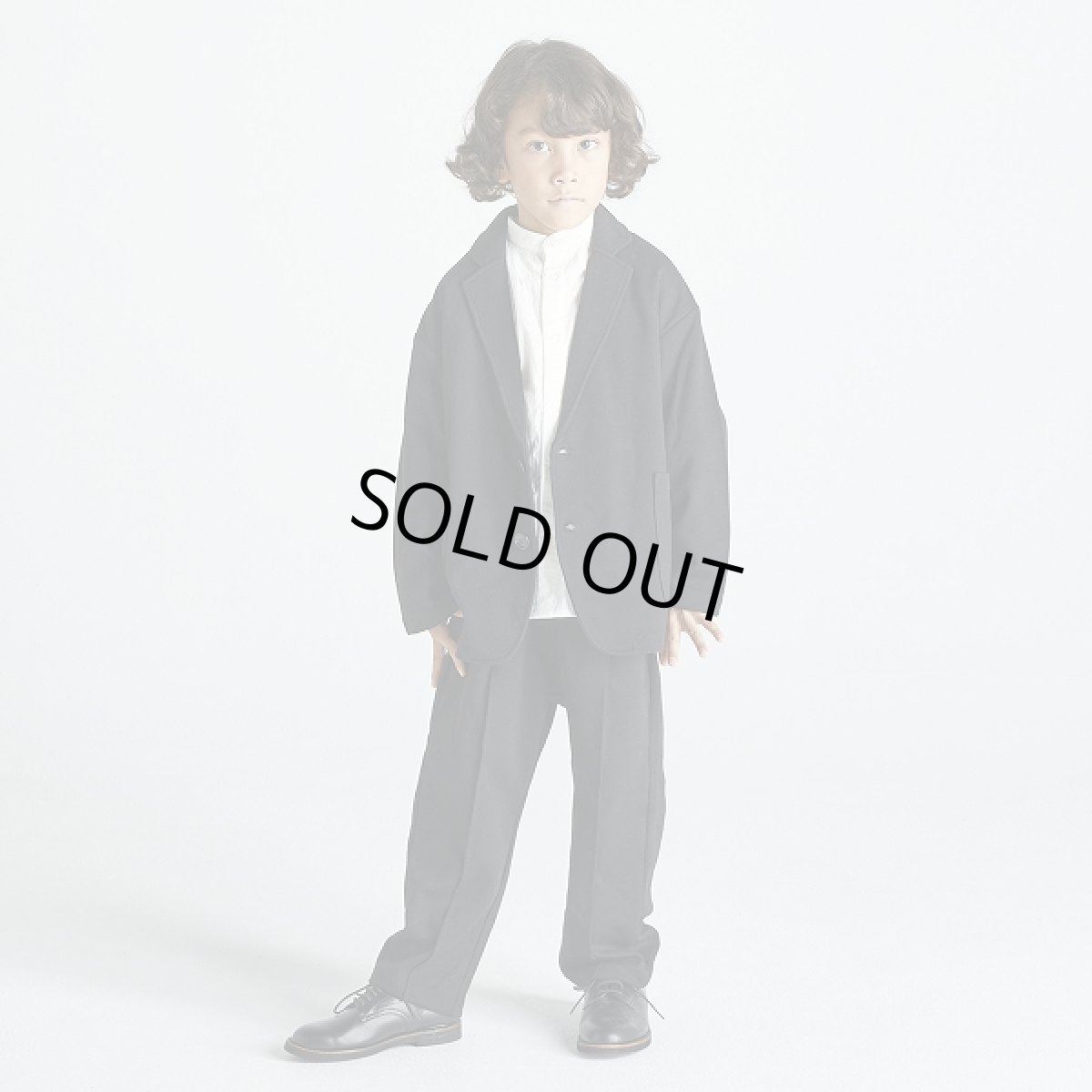 画像4: GENERATOR ジェネレーター T/Cポンチスーツ【BK/ブラック】【120-160cm】 (4)