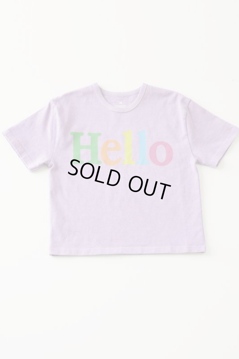 画像6: SMOOTHY スムージー USAコットンHELLO Tee【PURPLE】【90-160cm】 (6)