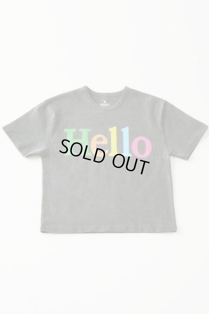 画像6: SMOOTHY スムージー USAコットンHELLO Tee【BLACK】【90-160cm】 (6)