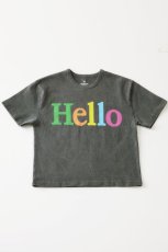 画像6: SMOOTHY スムージー USAコットンHELLO Tee【BLACK】【90-160cm】 (6)