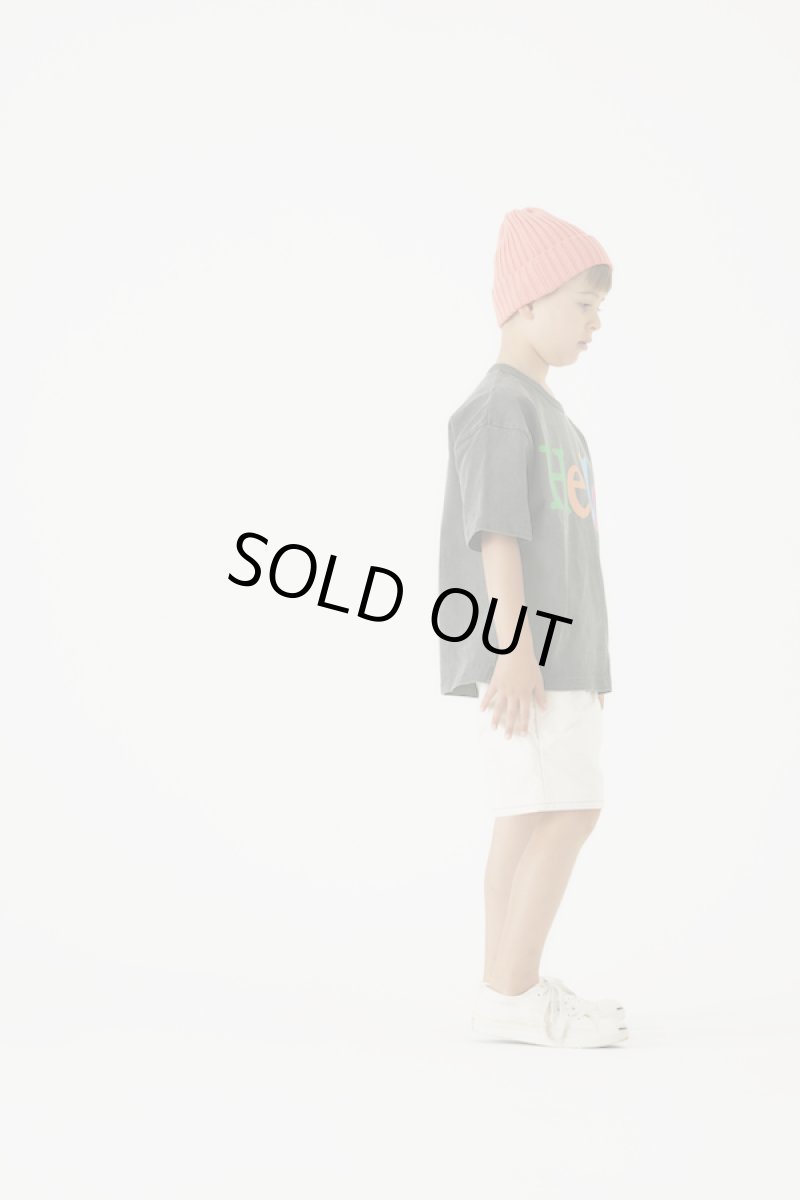 画像4: SMOOTHY スムージー USAコットンHELLO Tee【BLACK】【90-160cm】 (4)