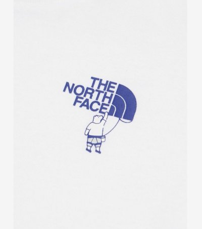 画像1: THE NORTH FACE ザ・ノース・フェイス S/S Shiretoko Toko Tee キッズ ショートスリーブシレトコトコティー ホワイト(W) 100cm 110cm 120cm 130cm 140cm 150cm NTJ32430ST