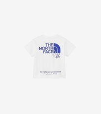 画像1: THE NORTH FACE ザ・ノース・フェイス B S/S Shiretoko Toko Tee ベビー ショートスリーブシレトコトコティー ホワイト(W) 80cm 90cm NTB32430ST (1)