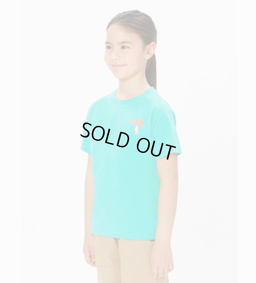 画像3: THE NORTH FACE ザ・ノース・フェイス S/S Shiretoko Toko Tee キッズ ショートスリーブシレトコトコティー  ガイザーアクア(GA) 100cm 110cm 120cm 130cm 140cm 150cm NTJ32430ST (3)