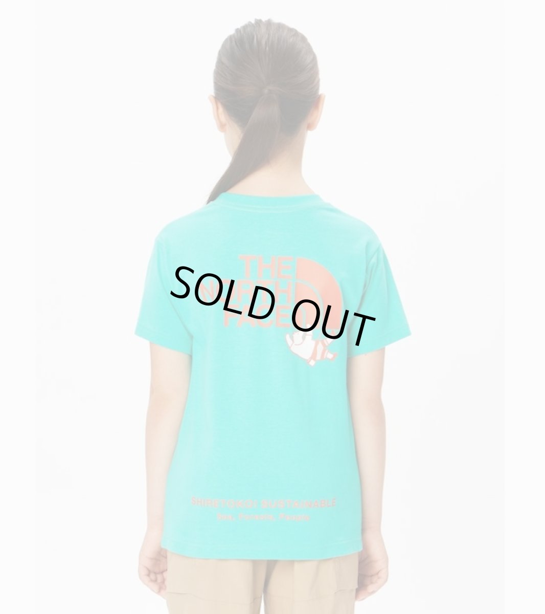 画像4: THE NORTH FACE ザ・ノース・フェイス S/S Shiretoko Toko Tee キッズ ショートスリーブシレトコトコティー  ガイザーアクア(GA) 100cm 110cm 120cm 130cm 140cm 150cm NTJ32430ST (4)