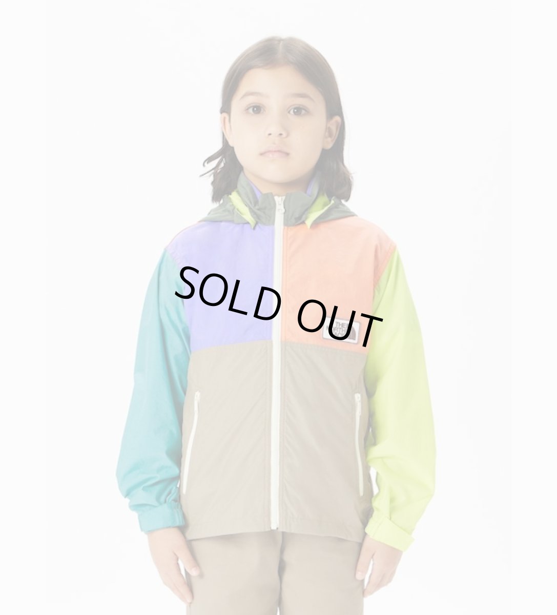 画像2: THE NORTH FACE ザ・ノース・フェイス Grand Compact Jacket キッズ グランドコンパクトジャケット マルチカラー5(MF) 100cm 110cm 120cm 130cm 140cm 150cm NPJ72312 (2)