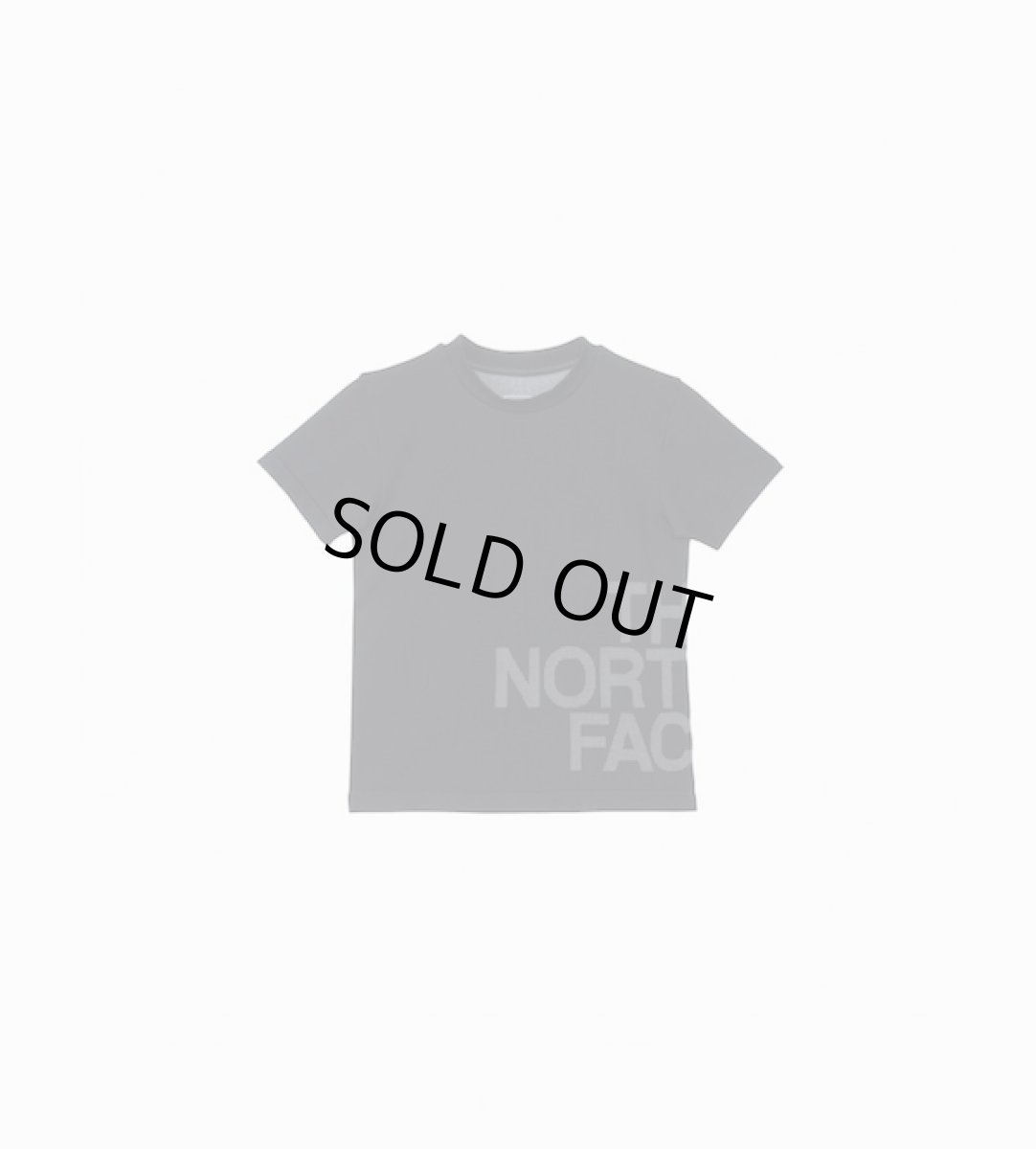 画像1: THE NORTH FACE ショートスリーブエンジニアードビッグロゴクルー キッズ 100cm-150cm  (1)