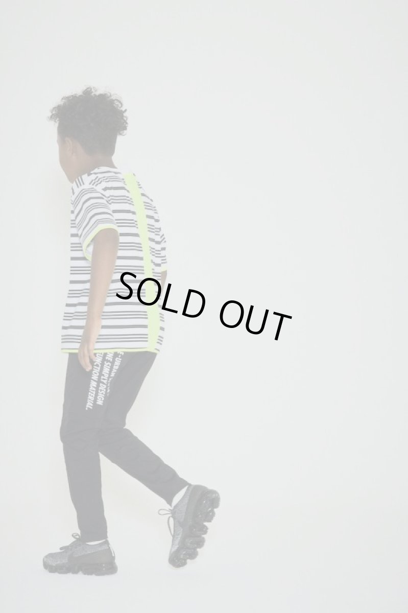 画像5: RE/SP アールイーエスピー RESP BORDER TEE White/Black 130cm 140cm 150cm 160cm 15RSCS-02 (5)