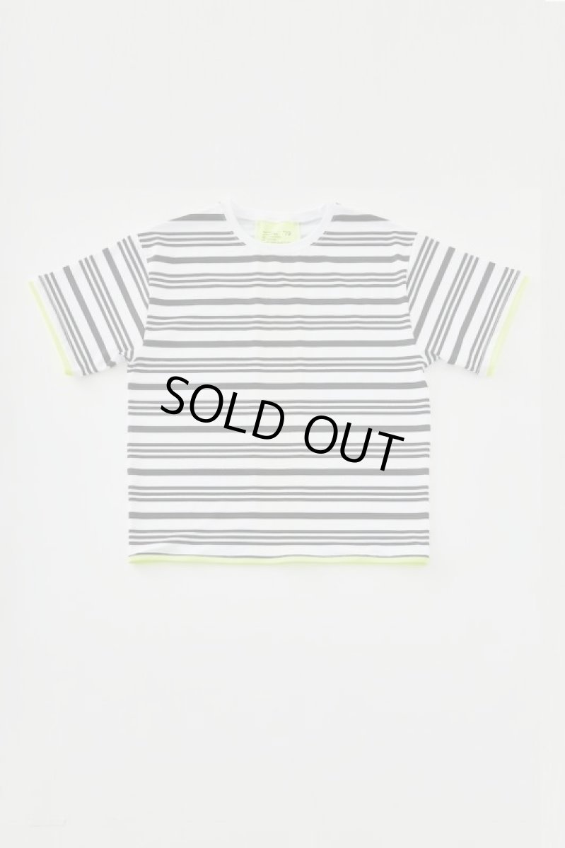 画像6: RE/SP アールイーエスピー RESP BORDER TEE White/Black 130cm 140cm 150cm 160cm 15RSCS-02 (6)