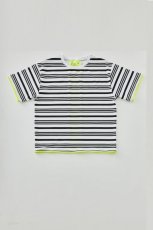 画像6: RE/SP アールイーエスピー RESP BORDER TEE White/Black 130cm 140cm 150cm 160cm 15RSCS-02 (6)