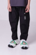 画像1: HIGHKING ハイキング comfy pants black 100cm 110cm 120cm (1)