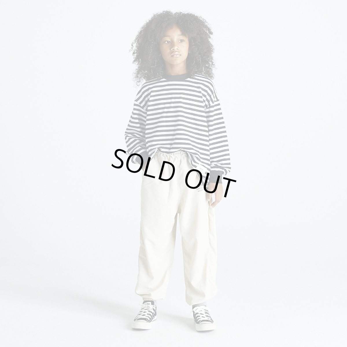 画像3: GENERATOR ジェネレーター ボーダー L/S Tシャツ BK/ブラック 110cm 120cm 130cm 140cm 150cm 160cm (3)