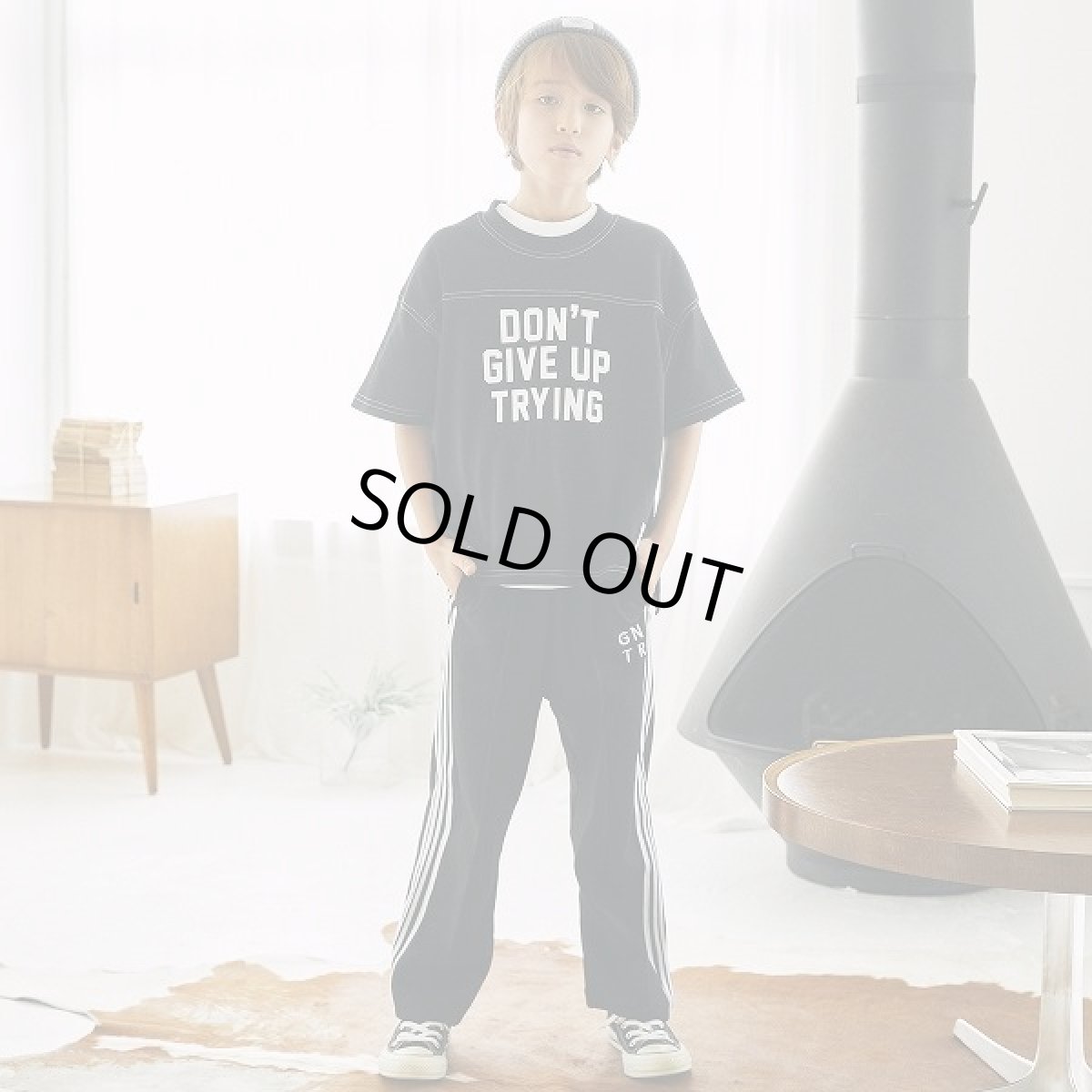 画像2: SALE40%OFF GENERATOR ジェネレーター ポンチラインパンツ BK/ブラック 110cm 120cm 130cm 140cm 150cm 160cm (2)