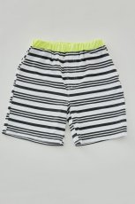 画像5: RE/SP アールイーエスピー RESP BORDER SHORTS White/Black 130cm 140cm 150cm 160cm 15RSPT-03 (5)