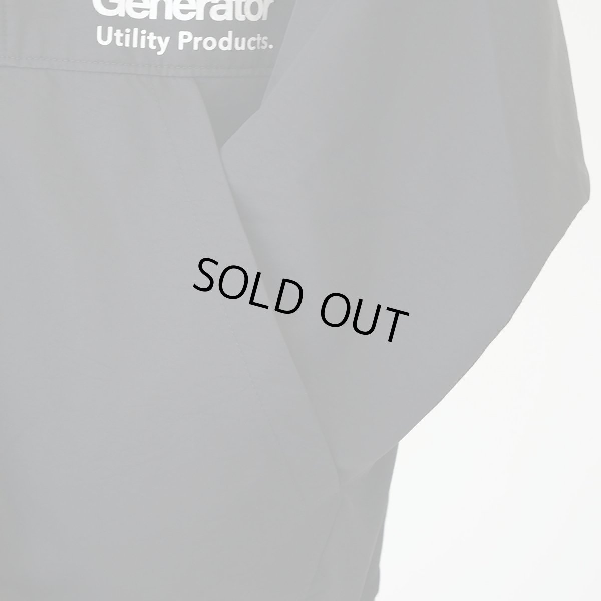 画像6: GENERATOR ジェネレーター ナイロンアノラック BK/ブラック 110cm 120cm 130cm 140cm 150cm 160cm (6)