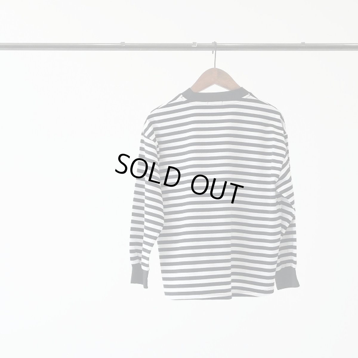 画像5: GENERATOR ジェネレーター ボーダー L/S Tシャツ BK/ブラック 110cm 120cm 130cm 140cm 150cm 160cm (5)