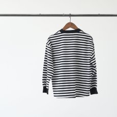 画像5: GENERATOR ジェネレーター ボーダー L/S Tシャツ BK/ブラック 110cm 120cm 130cm 140cm 150cm 160cm (5)