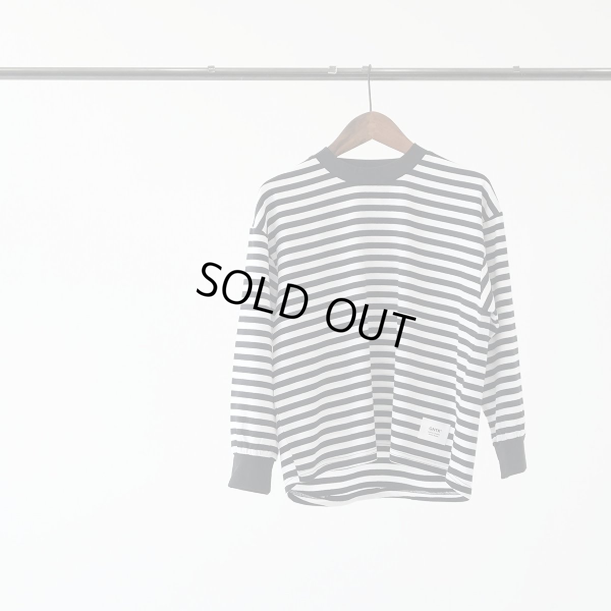 画像4: GENERATOR ジェネレーター ボーダー L/S Tシャツ BK/ブラック 110cm 120cm 130cm 140cm 150cm 160cm (4)