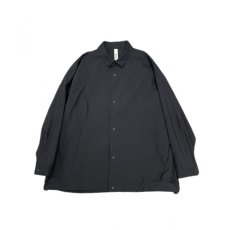 画像5: MOUN TEN./MOUNTEN/マウンテン/キッズ/ジュニア/子供服 light shirt blouson black 110cm 125cm 140cm (5)