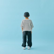 画像4: MOUN TEN. マウンテン re-nylon rip cargo pants black (110cm〜140cm) (4)