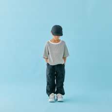 画像2: MOUN TEN. マウンテン re-nylon rip cargo pants black (110cm〜140cm) (2)