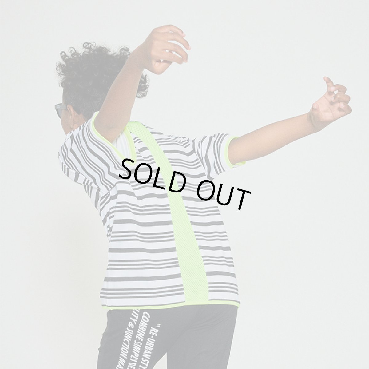 画像3: RE/SP アールイーエスピー RESP BORDER TEE White/Black 130cm 140cm 150cm 160cm 15RSCS-02 (3)