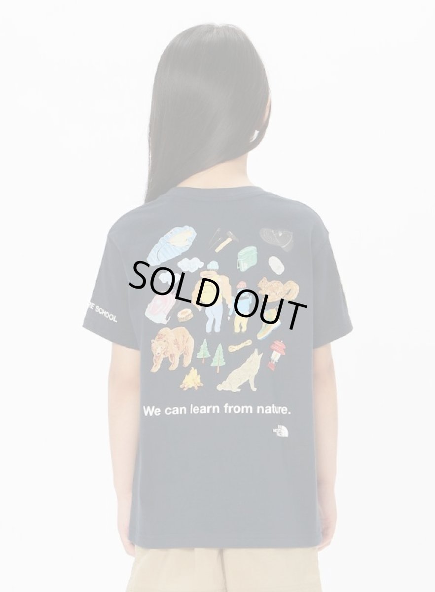 画像4: THE NORTH FACE ザ・ノース・フェイス S/S KNS Tee キッズ ショートスリーブキッズネイチャースクールティー アーバンネイビー(UN) 100cm 110cm 120cm 130cm 140cm 150cm NTJ32431 (4)