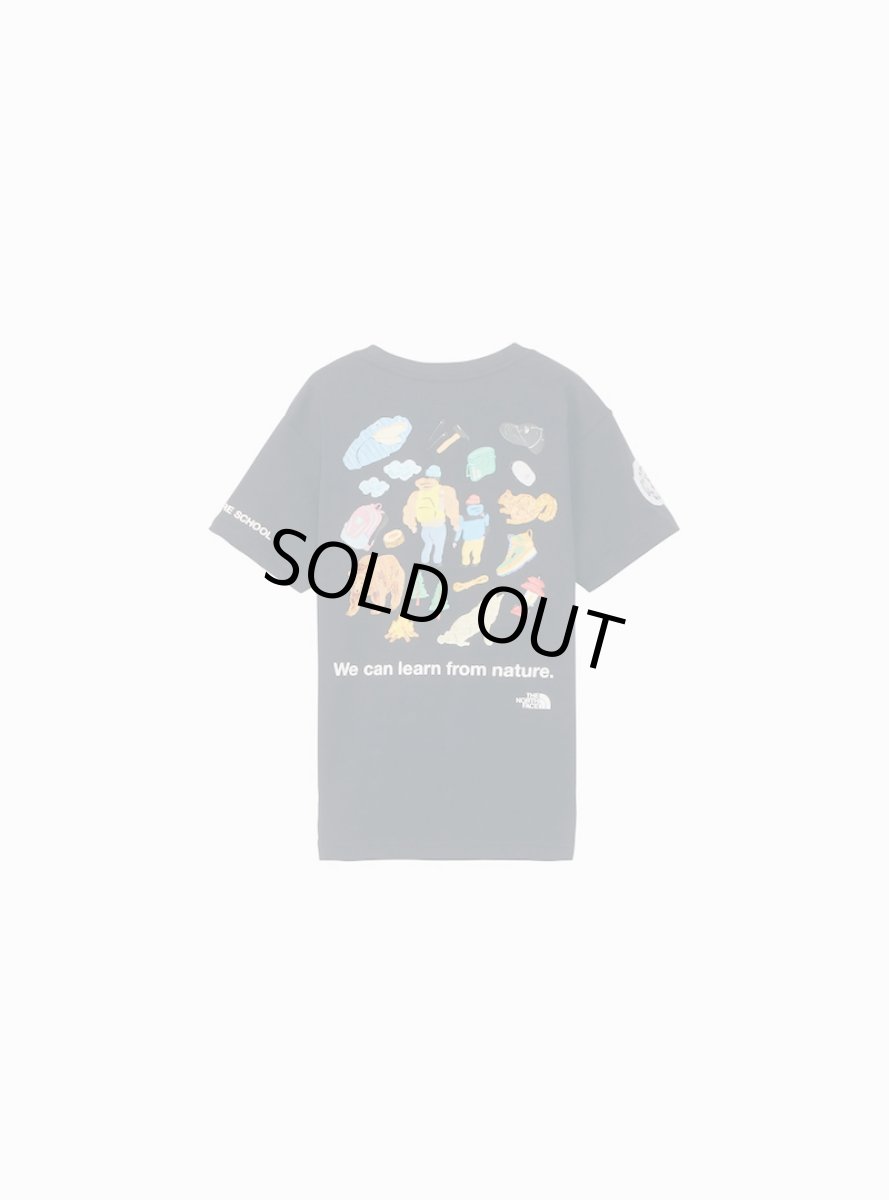 画像1: THE NORTH FACE ザ・ノース・フェイス S/S KNS Tee キッズ ショートスリーブキッズネイチャースクールティー アーバンネイビー(UN) 100cm 110cm 120cm 130cm 140cm 150cm NTJ32431 (1)