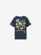 画像1: THE NORTH FACE ザ・ノース・フェイス S/S KNS Tee キッズ ショートスリーブキッズネイチャースクールティー アーバンネイビー(UN) 100cm 110cm 120cm 130cm 140cm 150cm NTJ32431 (1)