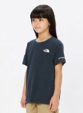 画像3: THE NORTH FACE ザ・ノース・フェイス S/S KNS Tee キッズ ショートスリーブキッズネイチャースクールティー アーバンネイビー(UN) 100cm 110cm 120cm 130cm 140cm 150cm NTJ32431 (3)