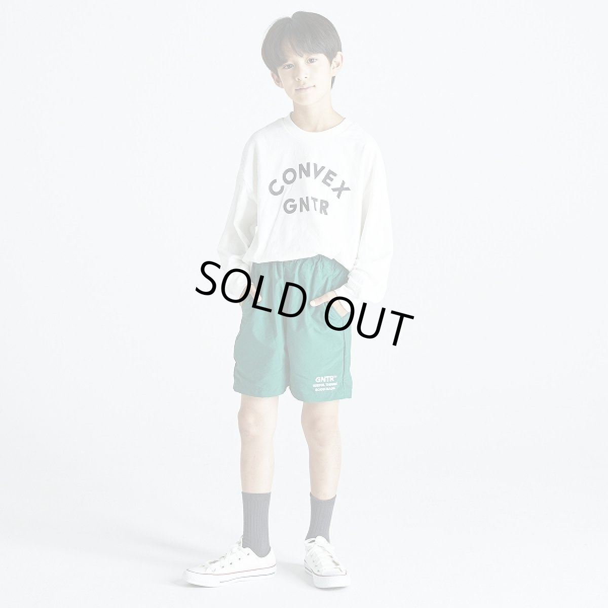 画像2: GENERATOR ジェネレーター ボードショーツ GN/グリーン 110cm 120cm 130cm 140cm 150cm 160cm (2)