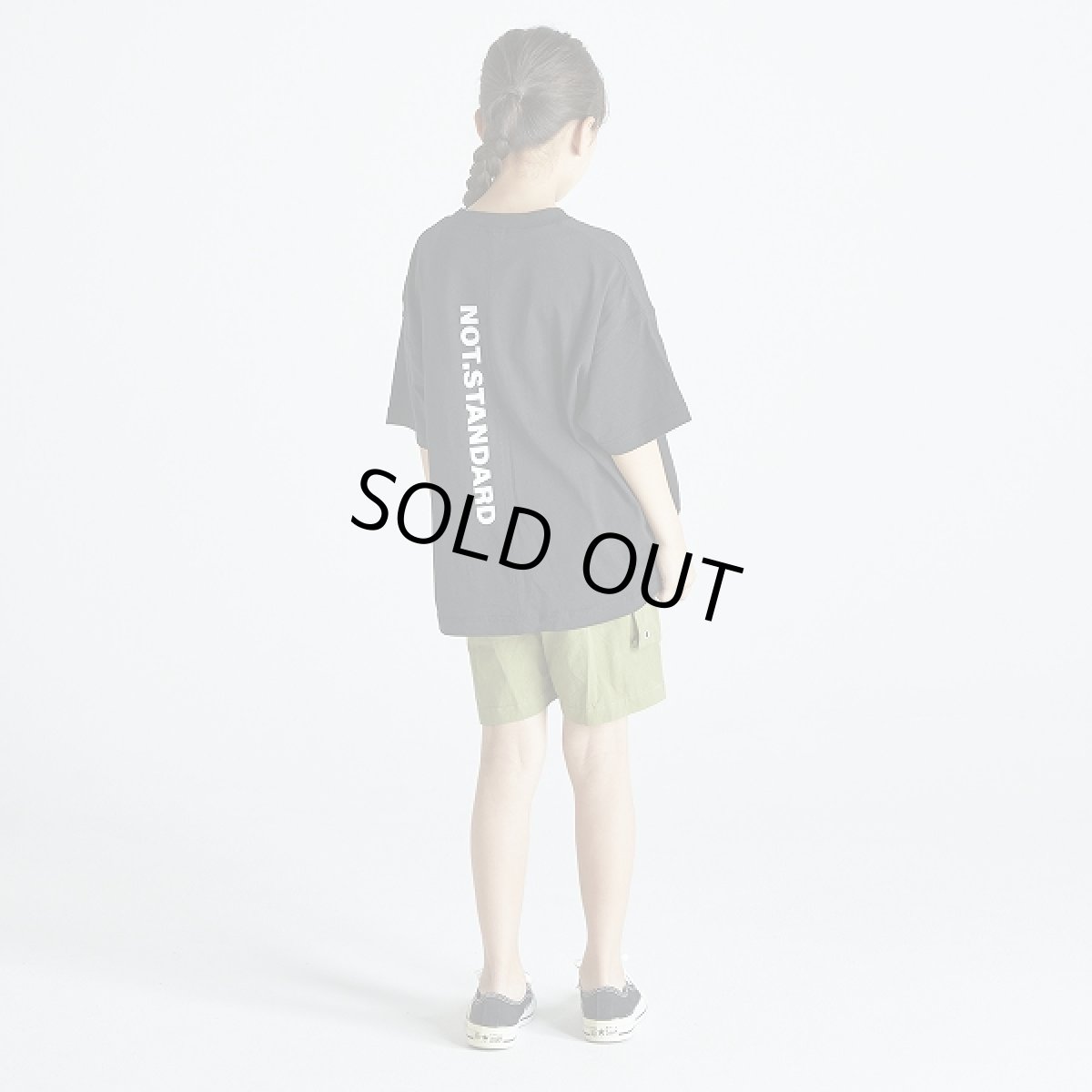 画像4: GENERATOR ジェネレーター フロント切り替えTシャツ BK/ブラック 110cm 120cm 130cm 140cm 150cm 160cm (4)