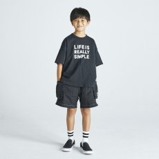 画像4: GENERATOR ジェネレーター LIFE IS SIMPLE Tシャツ BK/ブラック 110cm 120cm 130cm 140cm 150cm 160cm (4)