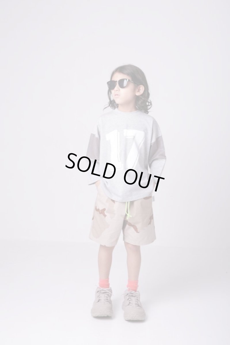 画像4: HIGHKING ハイキング league 3/4sleeve gray 100cm 110cm 120cm (4)