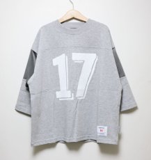 画像5: HIGHKING ハイキング league 3/4sleeve gray 100cm 110cm 120cm (5)