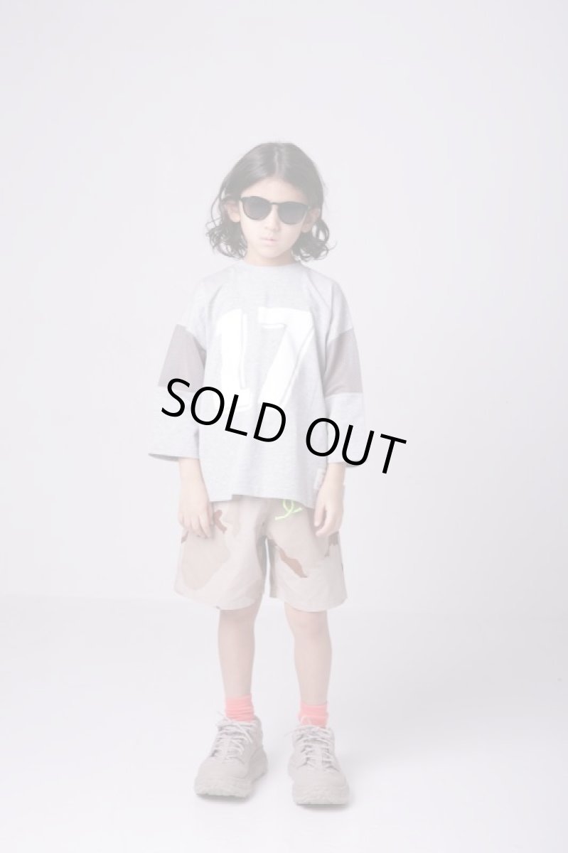 画像3: HIGHKING ハイキング league 3/4sleeve gray 100cm 110cm 120cm (3)