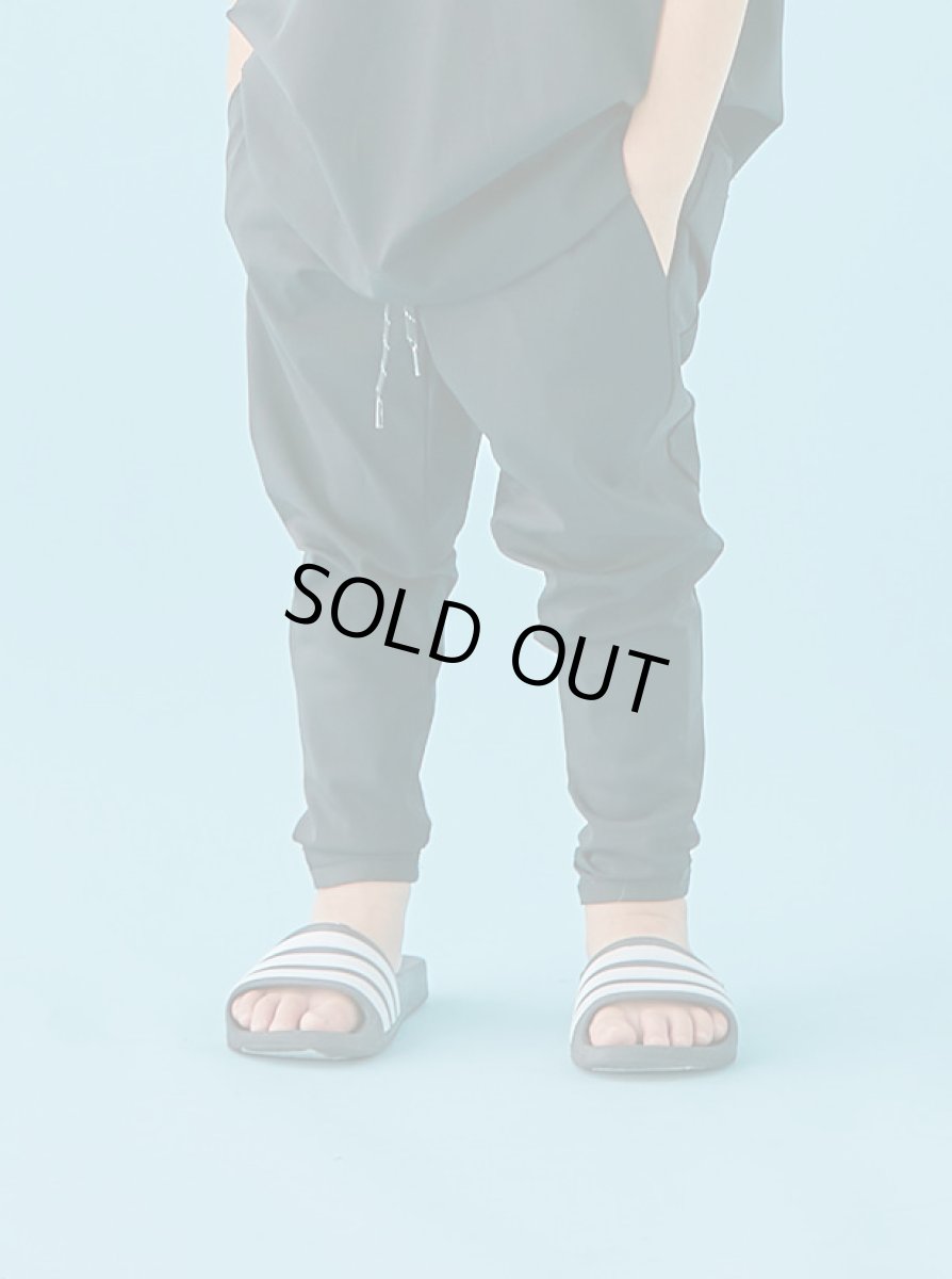 画像1: MOUN TEN. マウンテン hyper stretch slim pants black (110cm〜140cm) (1)