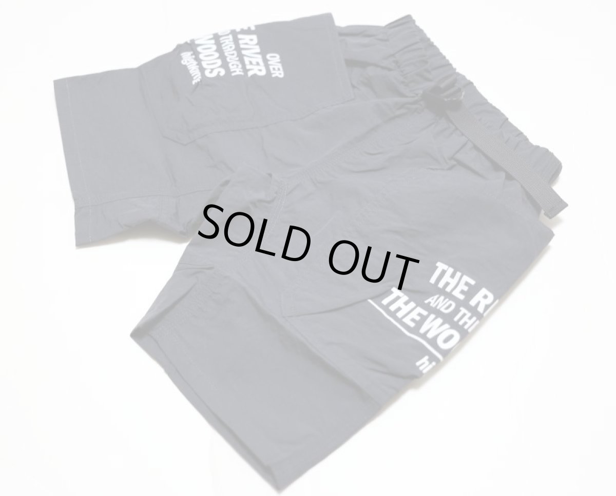 画像4: HIGHKING ハイキング seek shorts black 130cm 140cm 150cm 160cm (4)