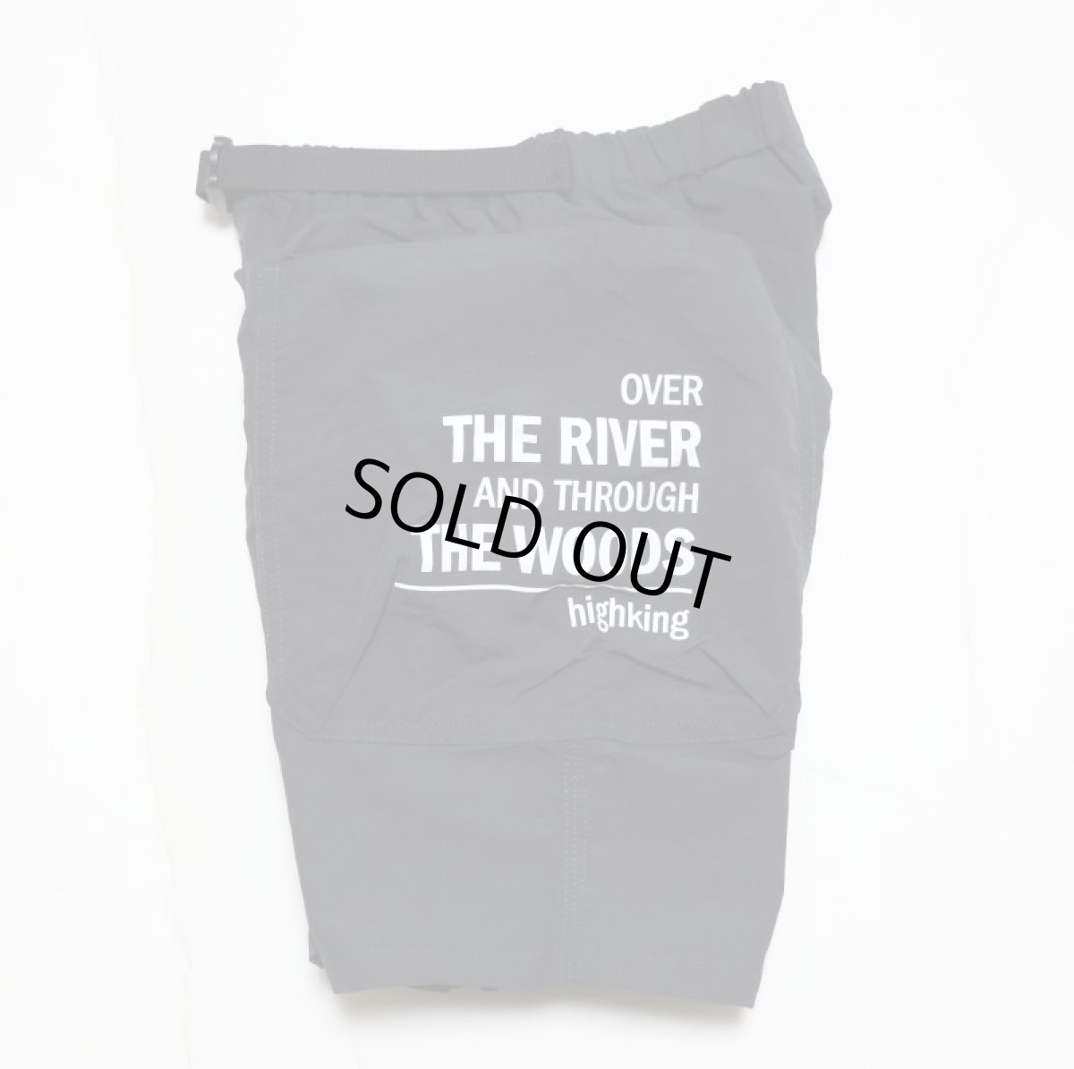 画像5: HIGHKING ハイキング seek shorts black 100cm 110cm 120cm (5)