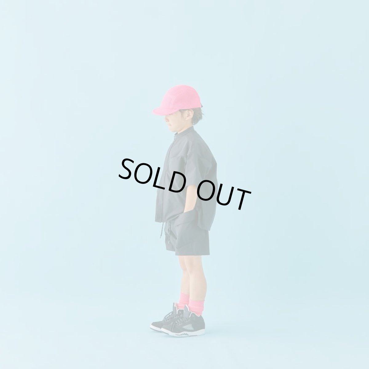 画像3: MOUN TEN. (マウンテン) stretch rip pocket shorts black (110cm〜140cm) (3)