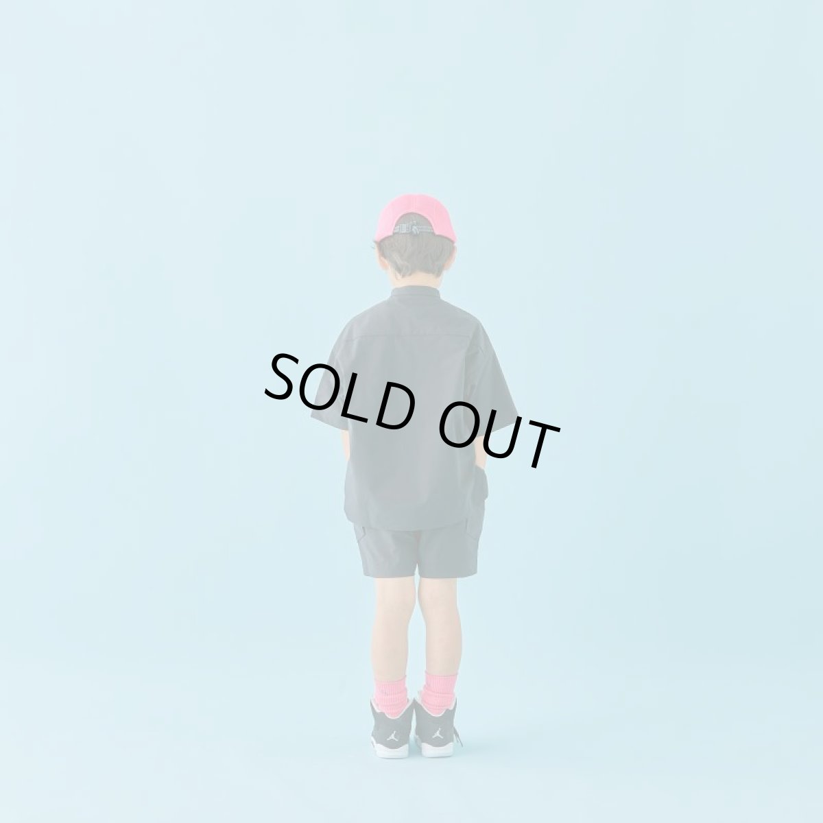 画像4: MOUN TEN. (マウンテン) stretch rip pocket shorts black (110cm〜140cm) (4)