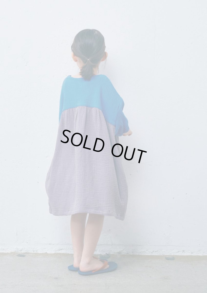 画像2: 6vocaLe セスタヴォカーレ ガーゼアビト BLUE 100cm 110cm 120cm (2)