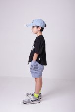 画像3: HIGHKING ハイキング bat short sleeve black 130cm 140cm 150cm 160cm (3)