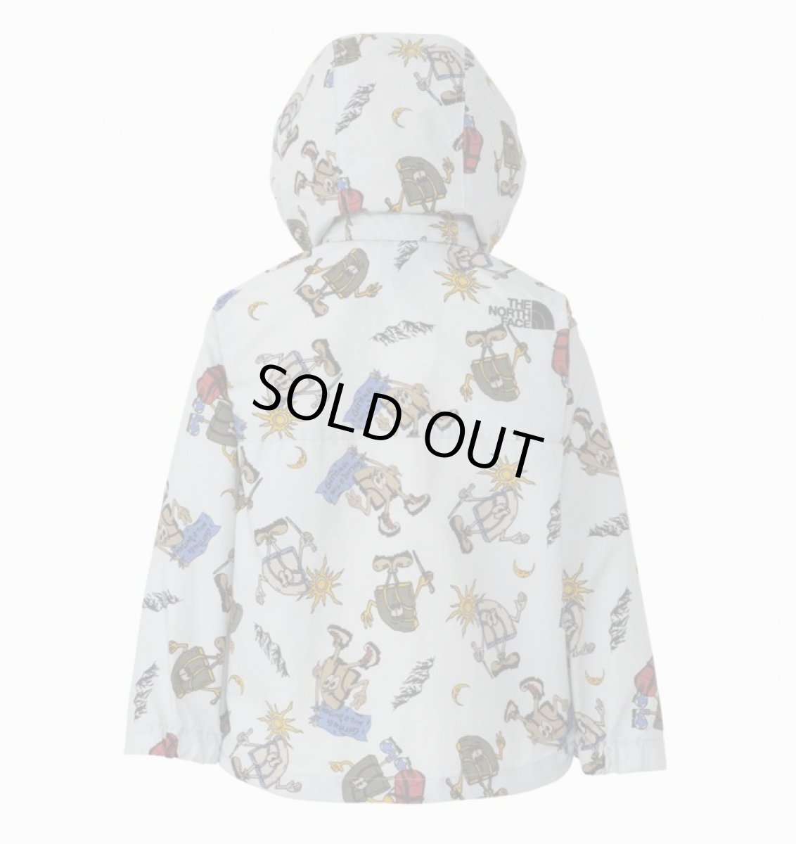 画像2: THE NORTH FACE ザ・ノース・フェイス T Novelty Compact Jacket トドラー ノベルティーコンパクトジャケット  ハーフィーパターン・HP 100cm 110cm 120cm NPJ72315 (2)