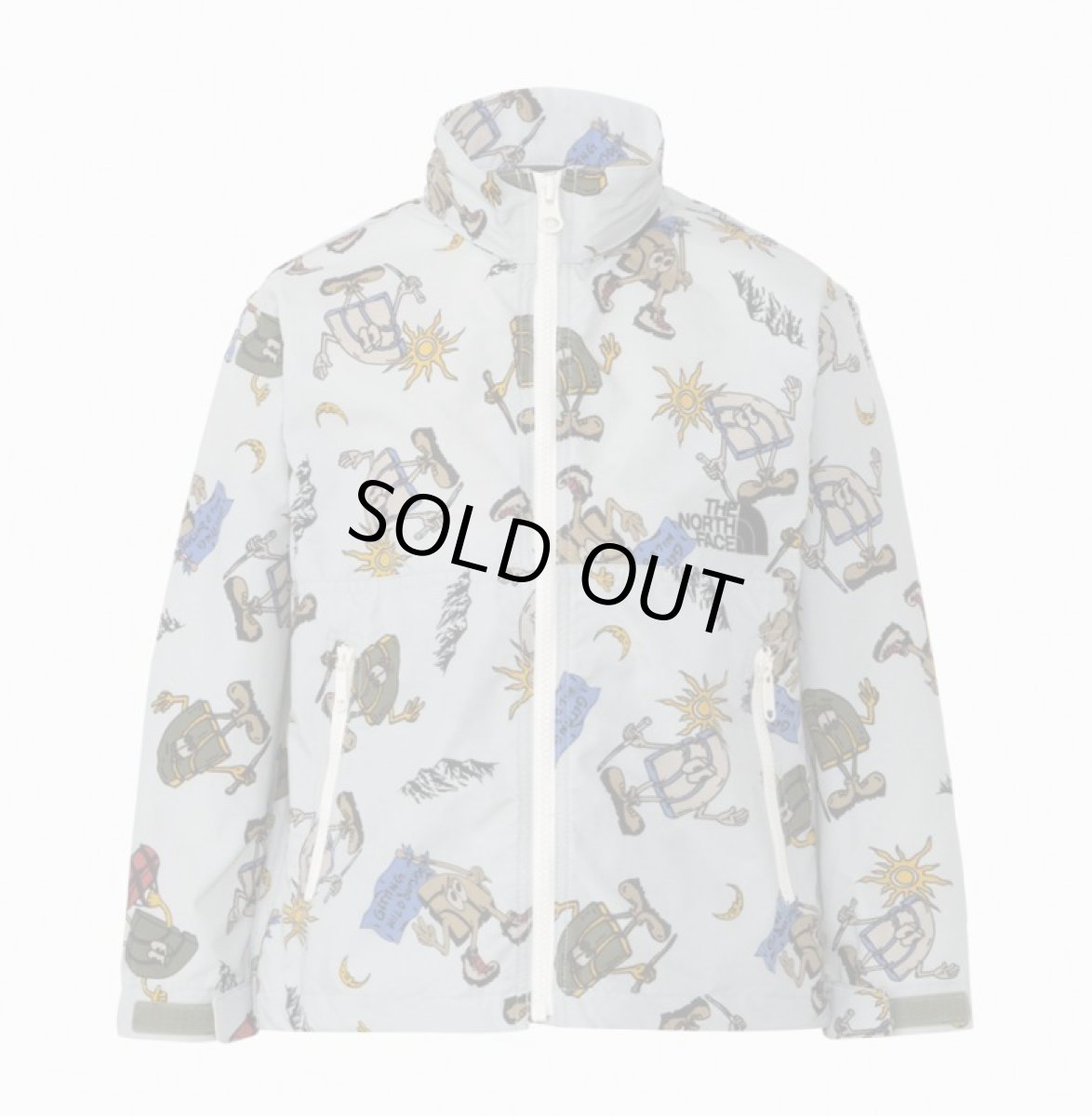 画像3: THE NORTH FACE ザ・ノース・フェイス T Novelty Compact Jacket トドラー ノベルティーコンパクトジャケット  ハーフィーパターン・HP 100cm 110cm 120cm NPJ72315 (3)