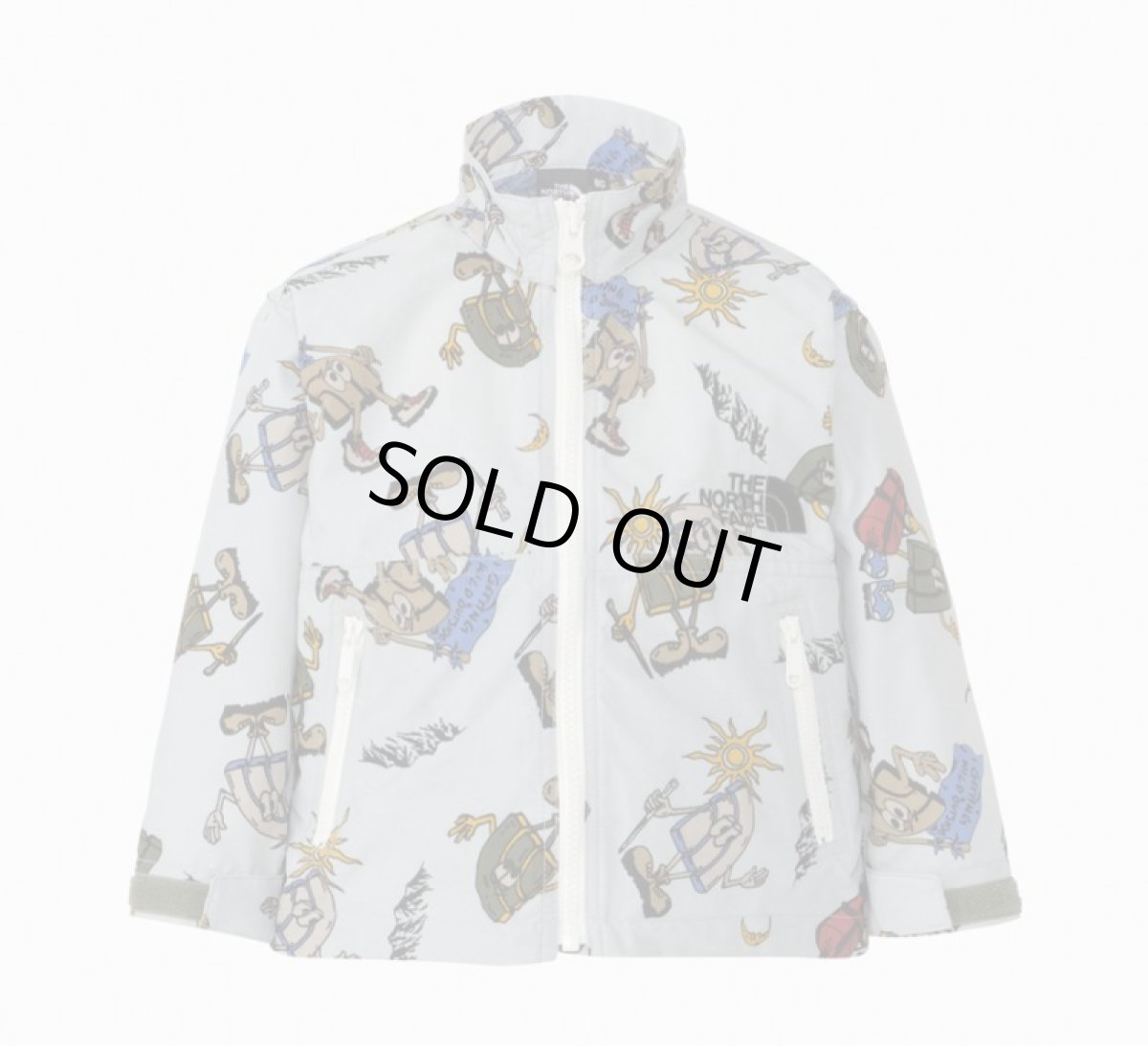 画像3: THE NORTH FACE ザ・ノース・フェイス B Novelty Compact Jacket ベビー ノベルティーコンパクトジャケット  ハーフィーパターン・HP 80cm 90cm NPB72311 (3)