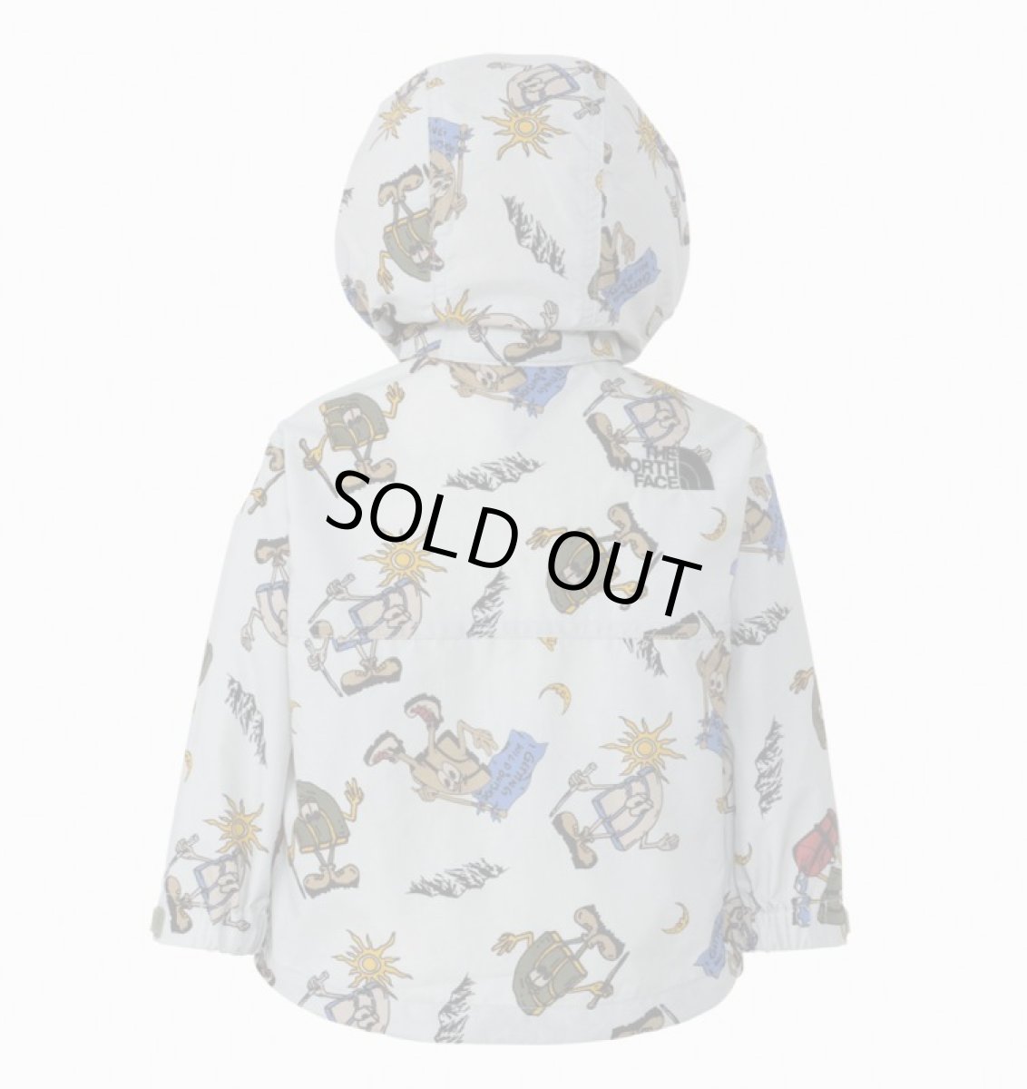 画像2: THE NORTH FACE ザ・ノース・フェイス B Novelty Compact Jacket ベビー ノベルティーコンパクトジャケット  ハーフィーパターン・HP 80cm 90cm NPB72311 (2)