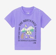 画像1: THE NORTH FACE ザ・ノース・フェイス B S/S Luminous Camp Graphic Tee ショートスリーブルミナスキャンプグラフィックティー オプティックバイオレット・OV 80cm 90cm  (1)